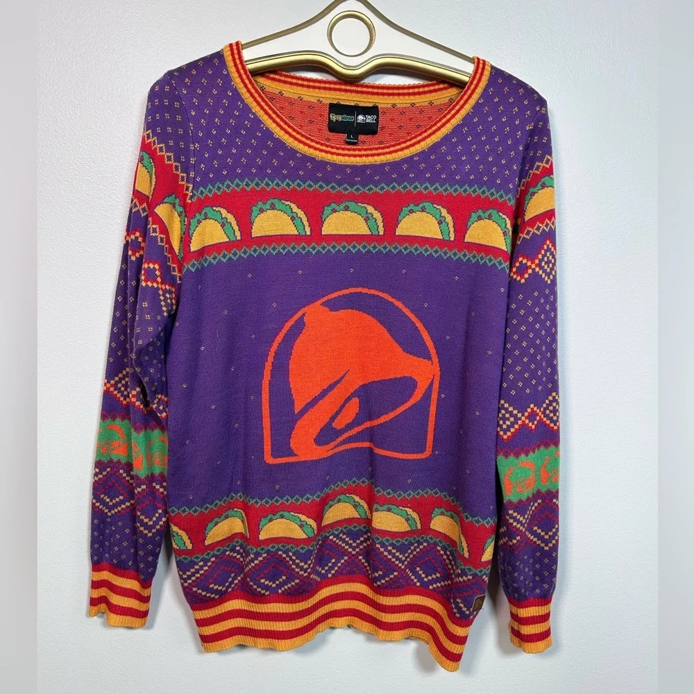 Tipsy Elves Taco Sweater - Picture 1 of 5